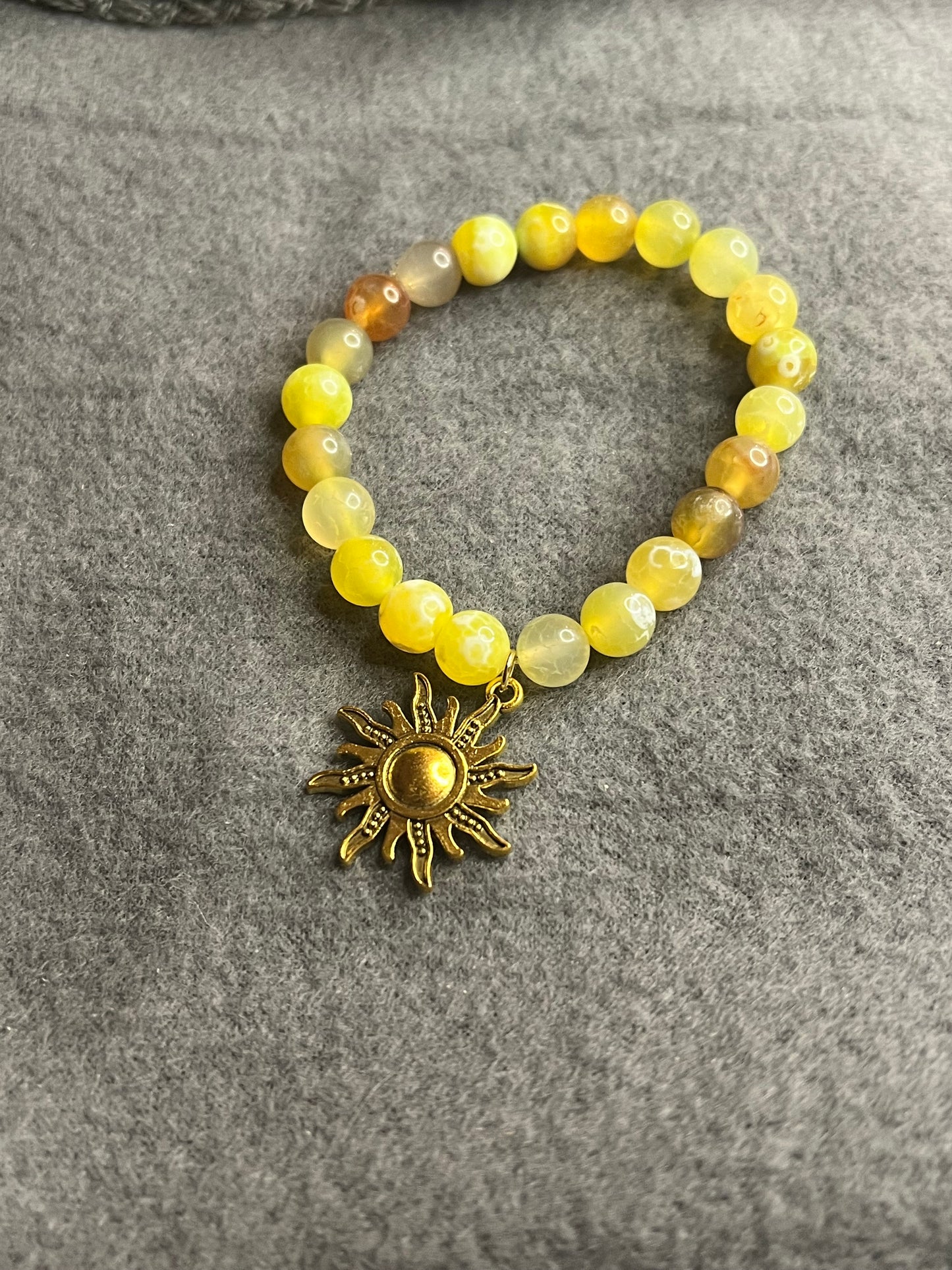 Fire Agate bracelet