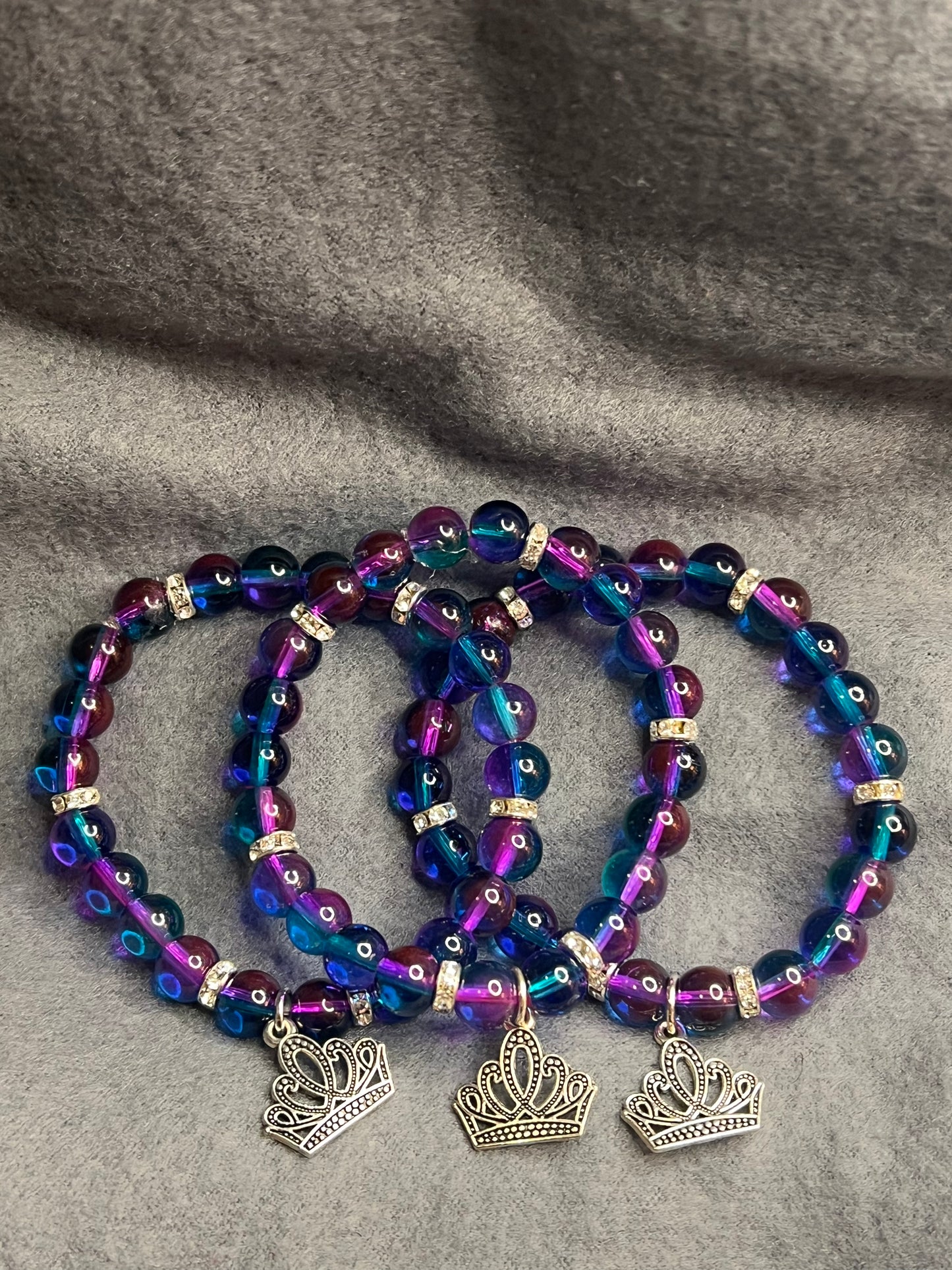 Peacock princess bracelet