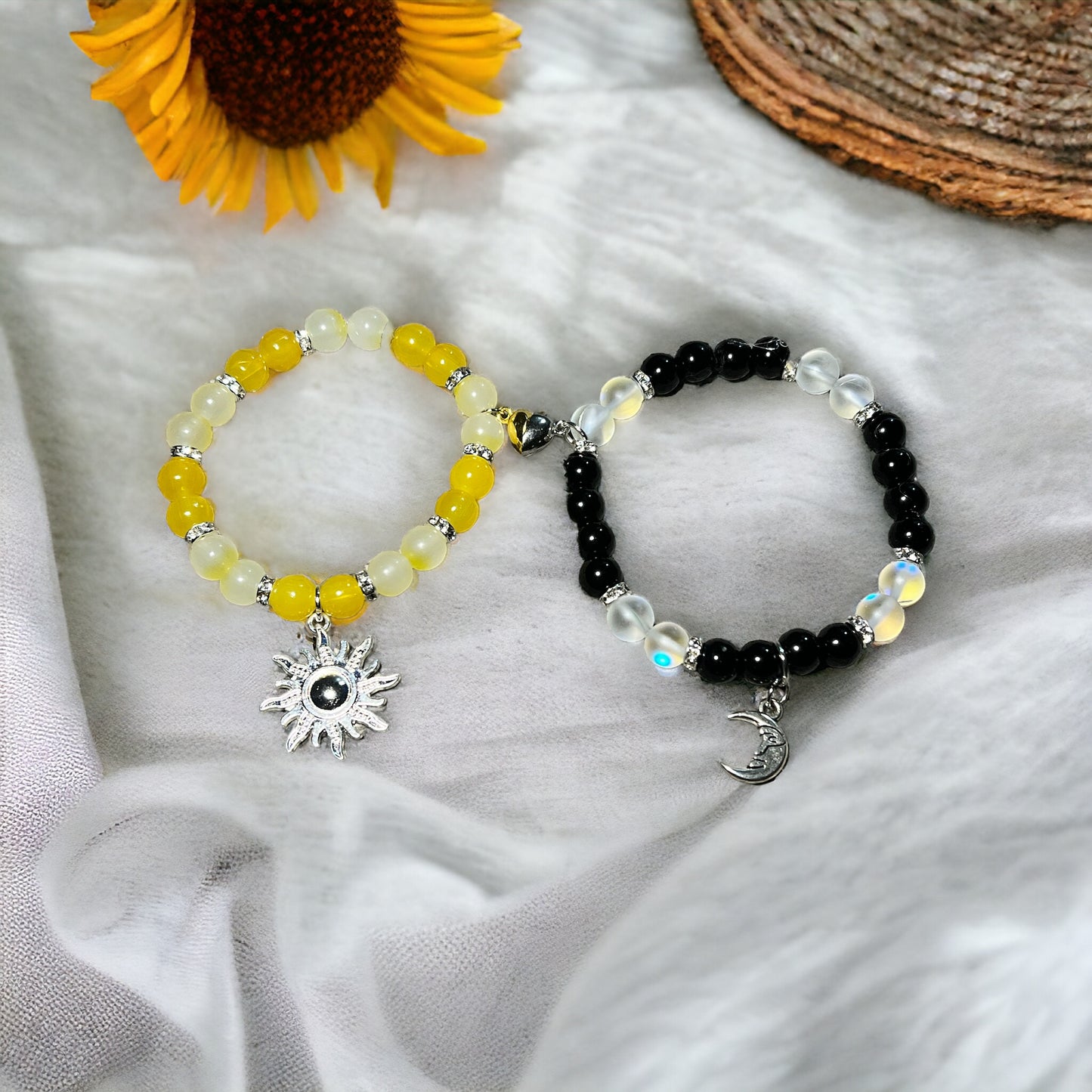 Sun and moon bracelets